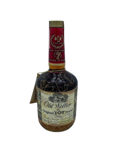 Stitzel Weller Old Weller Original 7 Year Old 1982 Gold Vein Bottle Bourbon