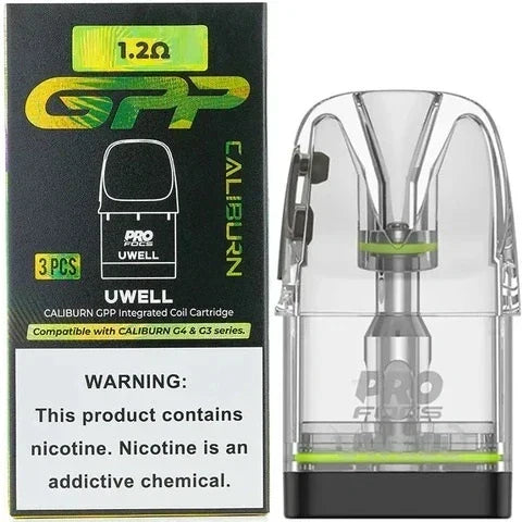 Uwell Caliburn GPP Replacement Pod (1.2Ω) - Vape Shop Noida