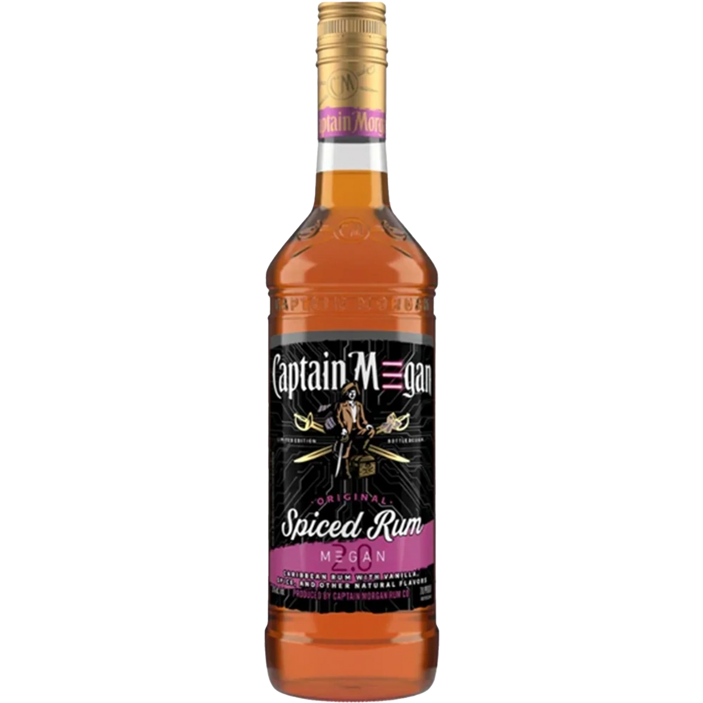 Captain Morgan Limited Edition Megan 2.0 Spiced Rum