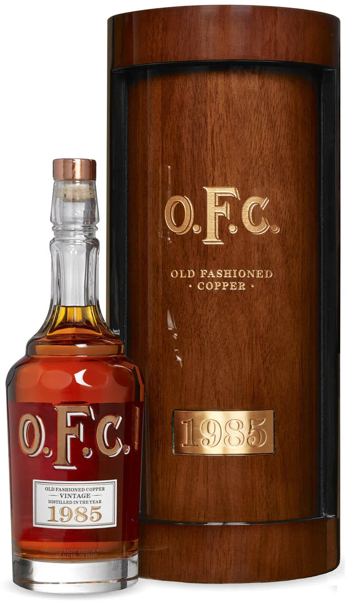 1985 Buffalo Trace O.F.C. Old Fashioned Copper Bourbon Whiskey