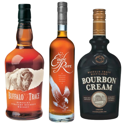 Buffalo Trace Eagle Rare Bourbon Cream (3) Bottle Bundle