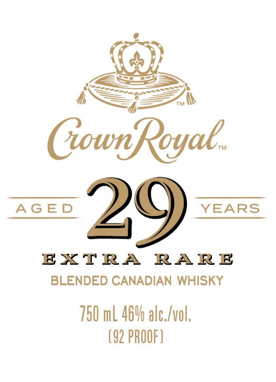 Buy 1 Get 1 Free - Crown Royal Extra Rare 29 Year Old Blended Canadian Whiskey