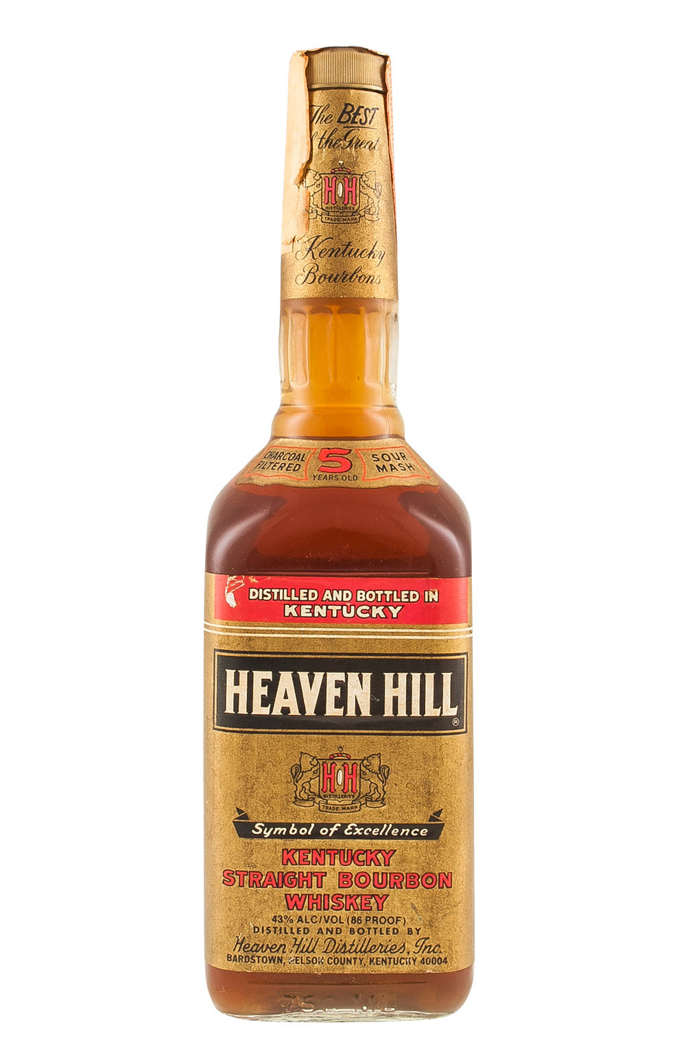 Buy 1 Get 1 Free - Heaven Hill Distilleries Gold Label Kentucky Straight Bourbon Whiskey