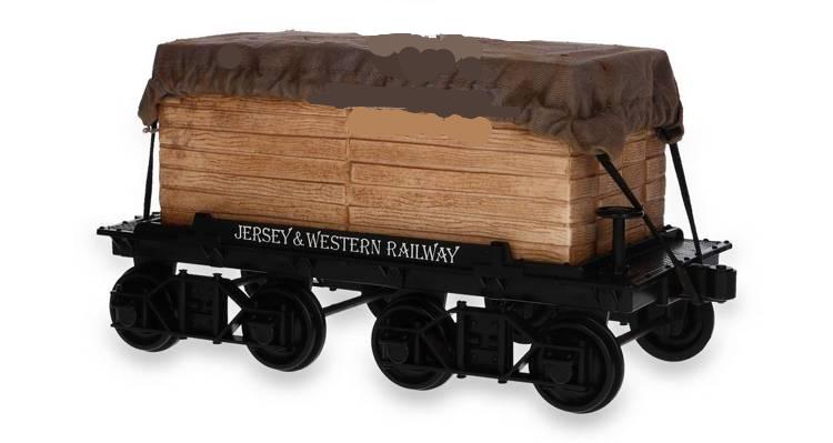 Buy 1 Get 1 Free - Jim Beam Lumber Car Train Decanter Whiskey