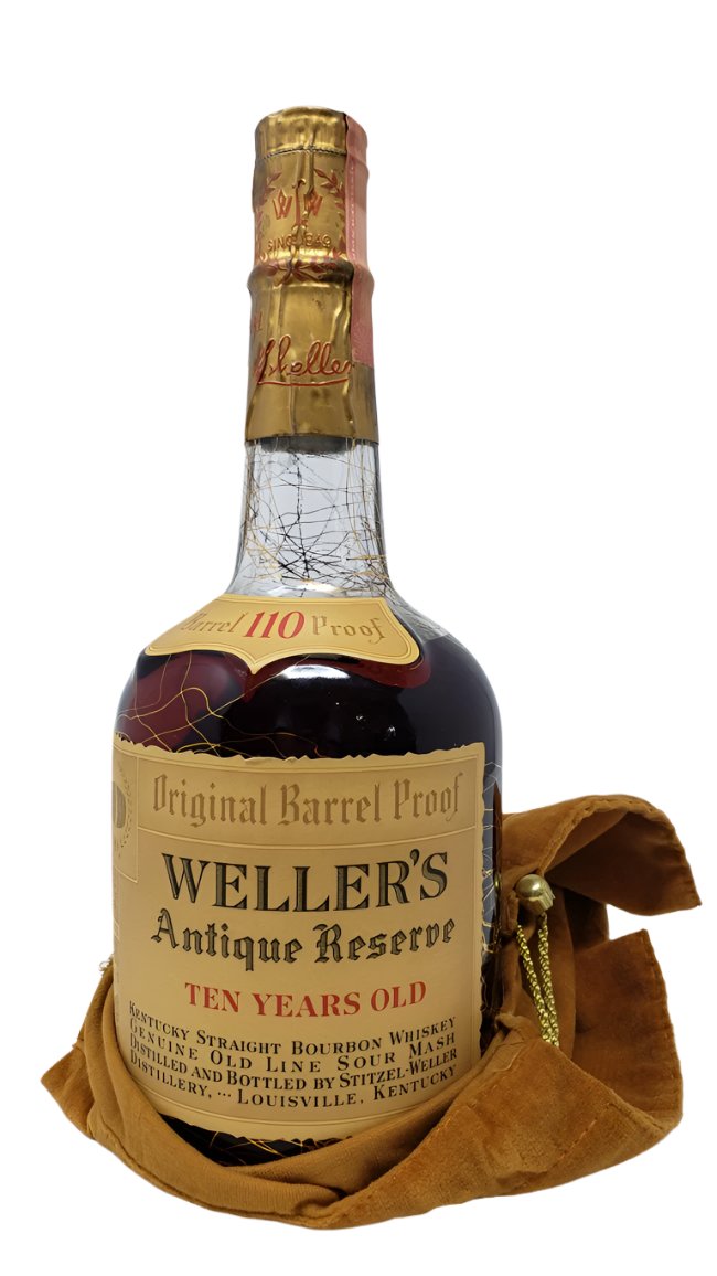 Stitzel Weller Weller Antique Reserve 10 Year Old Bottled Between 1961-1977 Bourbon