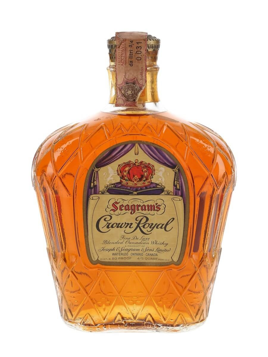 Buy 1 Get 1 Free - Crown Royal Fine De Luxe 1960 Canadian Whisky