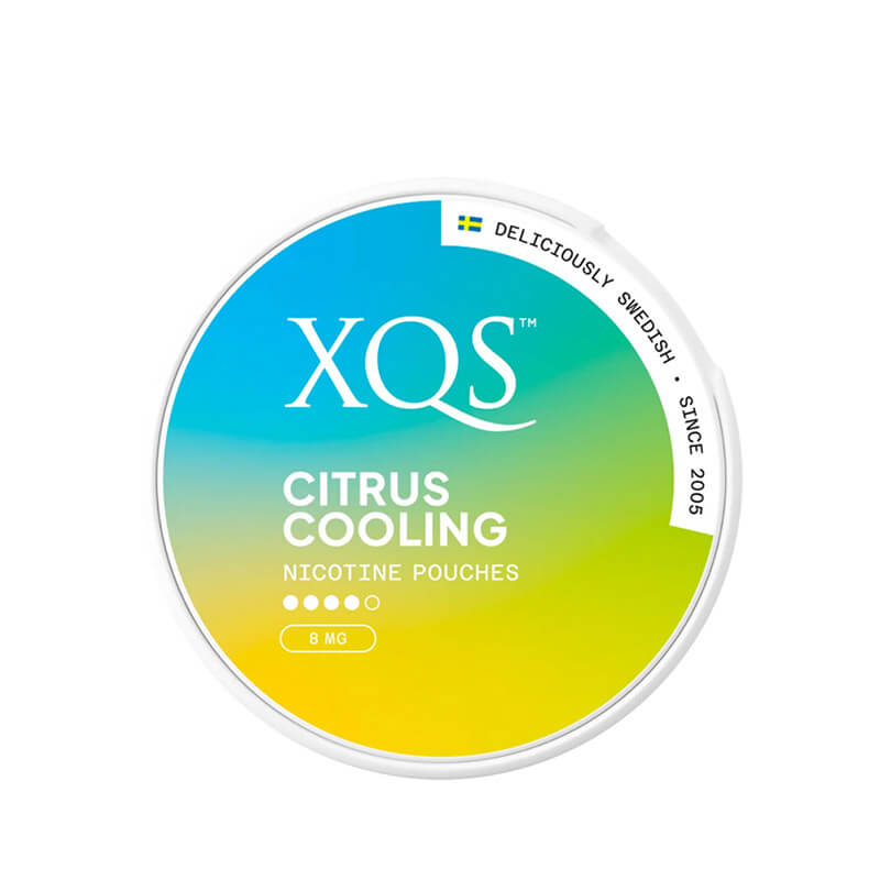 XQS Citrus Cooling Nicotine Pouches - 8mg/Pouch