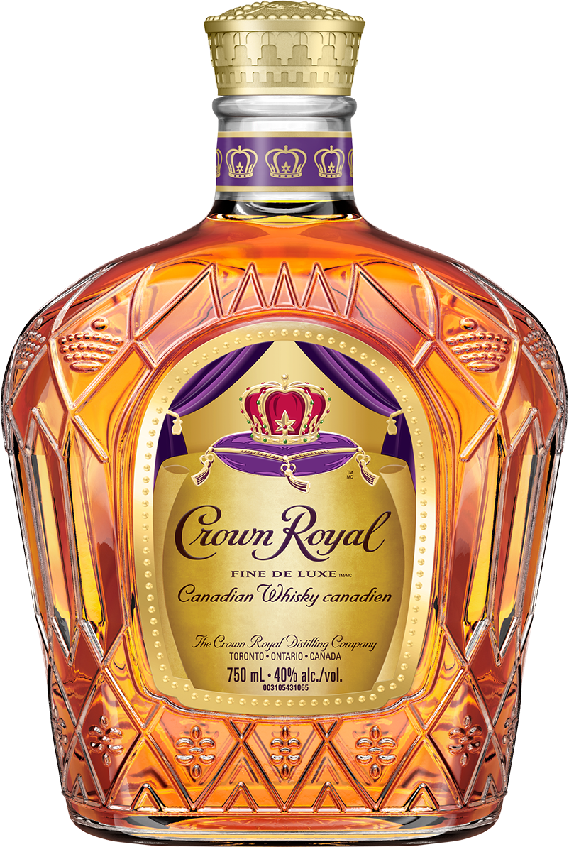 Crown Royal Fine De Luxe 1965 Canadian Whisky