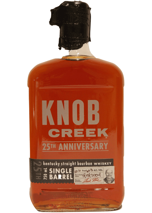 Knob Creek 25th Anniversary Single Barrel Bourbon Whiskey