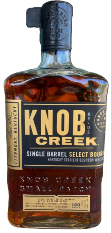 Buy 1 Get 1 Free - Knob Creek Single Barrel Select 6th Floor God Straight Bourbon Whiskey