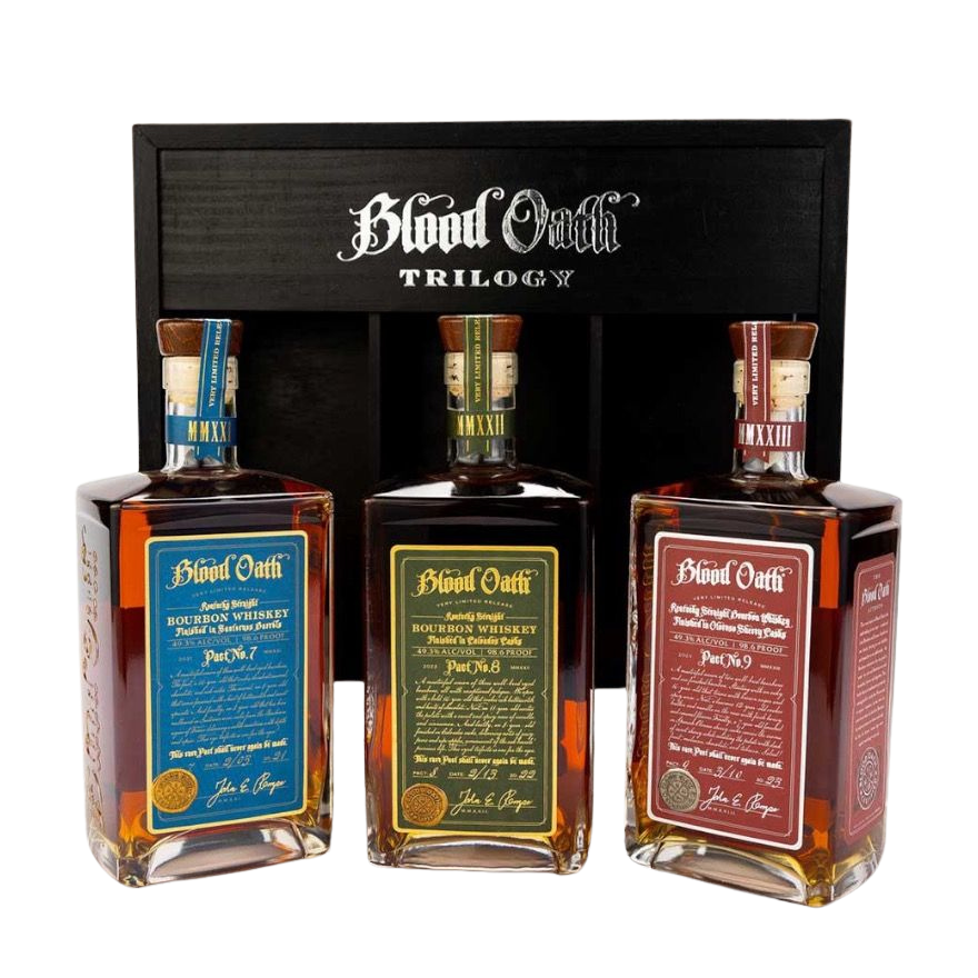 Blood Oath Trilogy Set | Pact No. 7-8-9 | Kentucky Straight Bourbon Whiskey