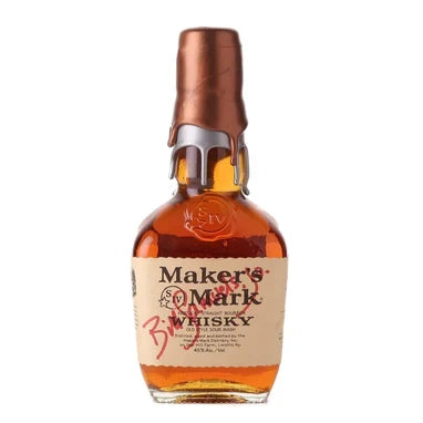 Buy 1 Get 1 Free - Maker's Mark Special Edition Bronze & Silver Wax Kentucky Straight Bourbon Whisky Signed | 375ML