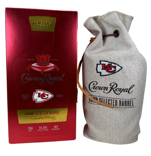 Buy 1 Get 1 Free - Crown Royal Limited Edition Kansas City Chiefs Hand Selected Canadian Whisky