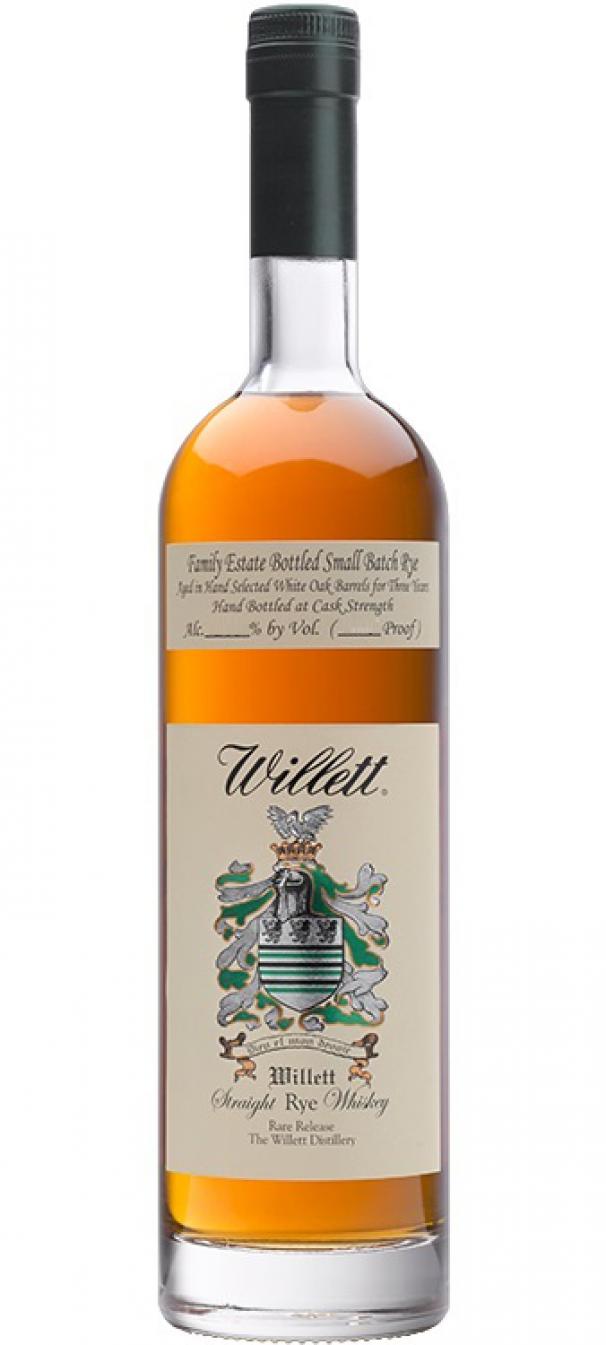 Willett Family Estat (Proof 107.4)  Small Batch Rye Whiskey
