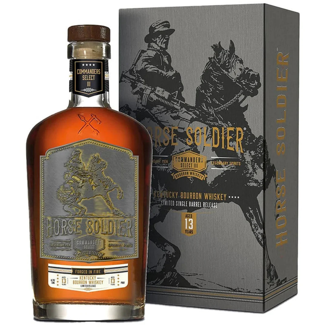 Horse Soldier Commander’s Select III | 13 Year Aged Bourbon Whiskey | Limited Edition