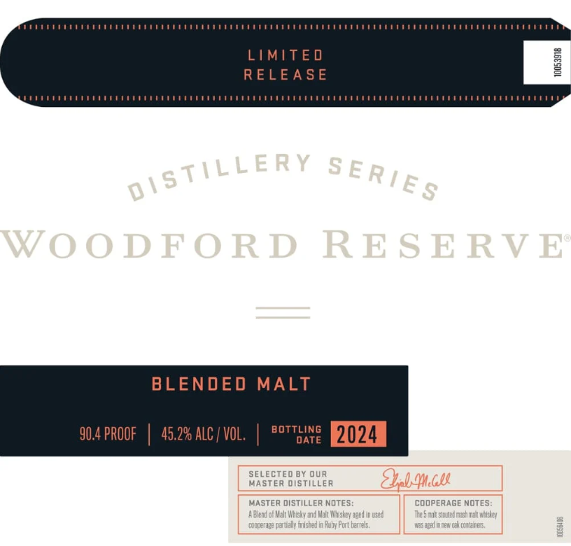 Buy 1 Get 1 Free - Woodford Reserve 2024 Limited Release Blended Malt Whiskey
