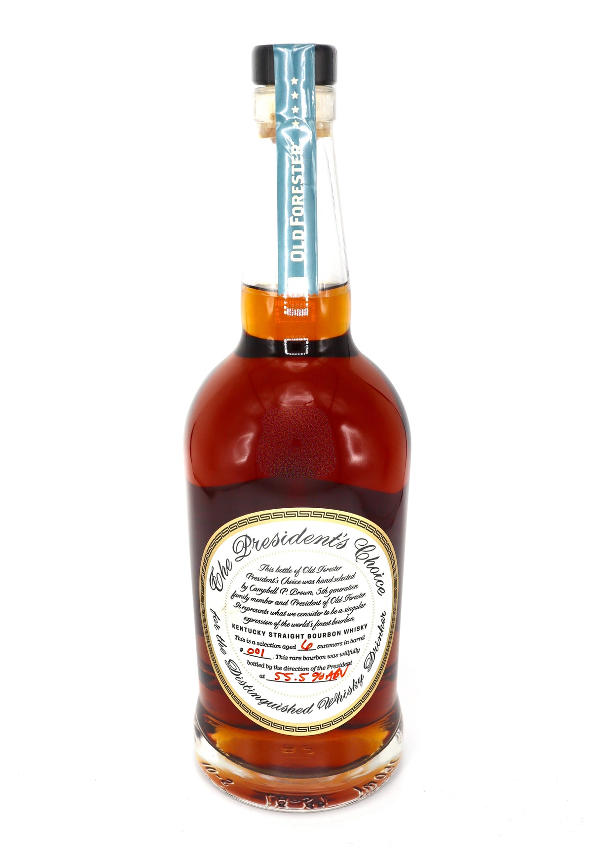 Buy 1 Get 1 Free - Old Forester President’s Choice Aged 6 Summers in Barrel #001 Kentucky Straight Bourbon Whiskey