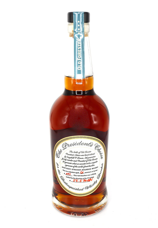 Buy 1 Get 1 Free - Old Forester President’s Choice Aged 6 Summers in Barrel #001 Kentucky Straight Bourbon Whiskey