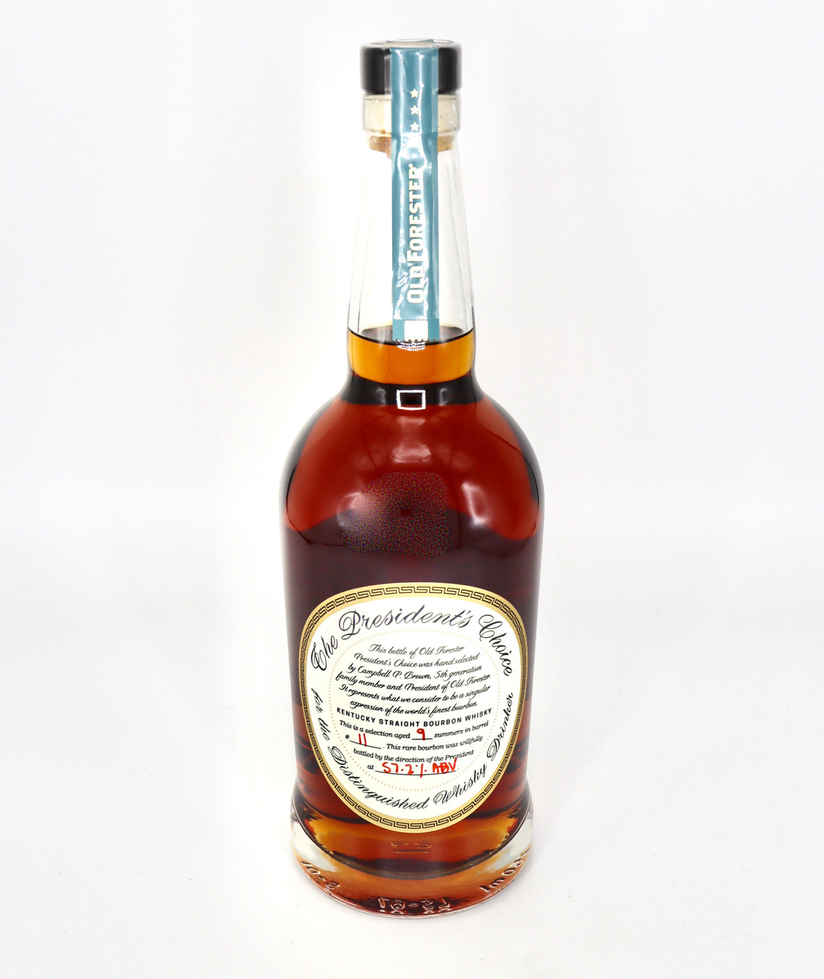 Buy 1 Get 1 Free - Old Forester President’s Choice Aged 9 Summers in Barrel #011 Kentucky Straight Bourbon Whiskey