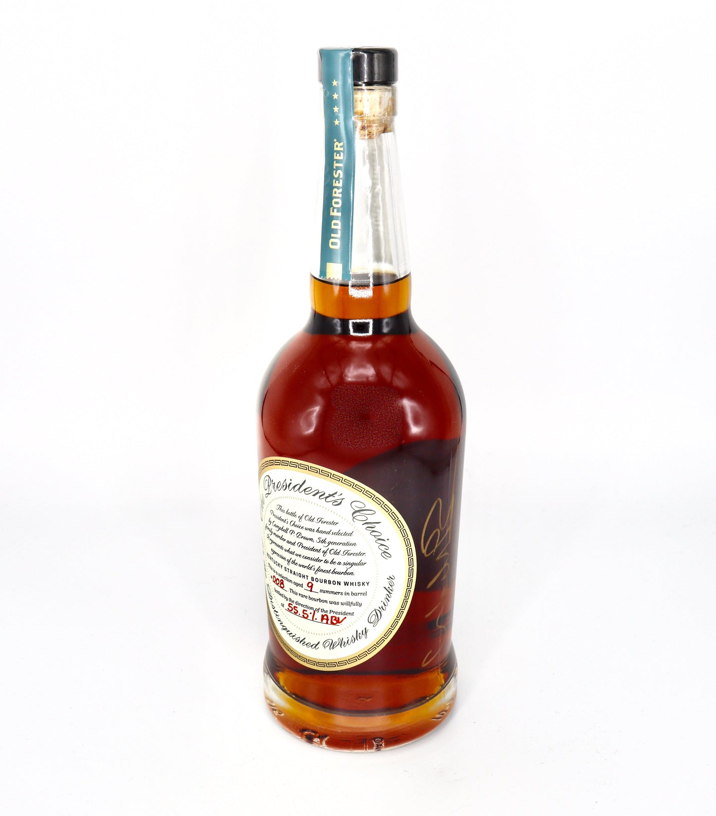 Old Forester President’s Choice Aged 9 Summers in Barrel #008 Kentucky Straight Bourbon Whiskey