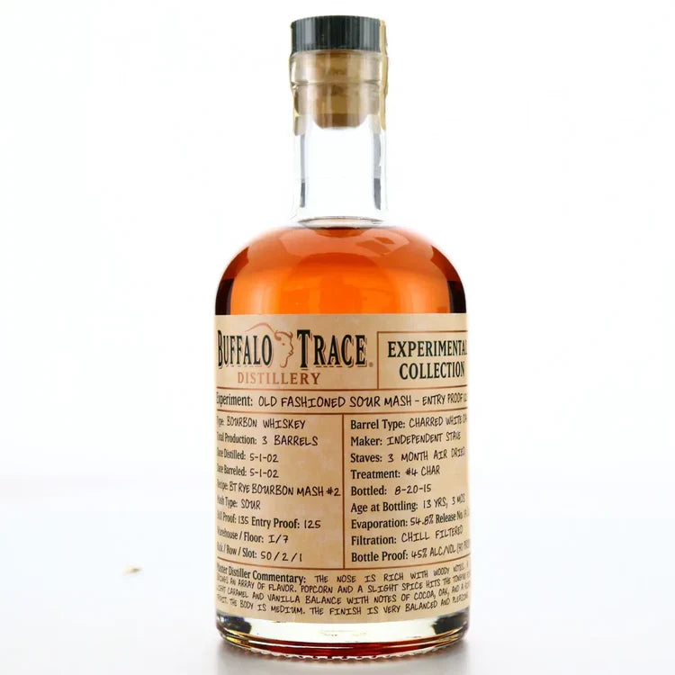 Buy 1 Get 1 Free - Buffalo Trace Experimental Collection Old Fashioned Sour Mash Entry Proof 125 | 375ML