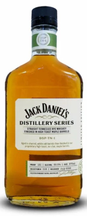 Buy 1 Get 1 Free - Jack Daniel's Distillery Series Straight Tennessee Rye Whiskey Finished in High Toast Maple Barrels #008 | 375ML
