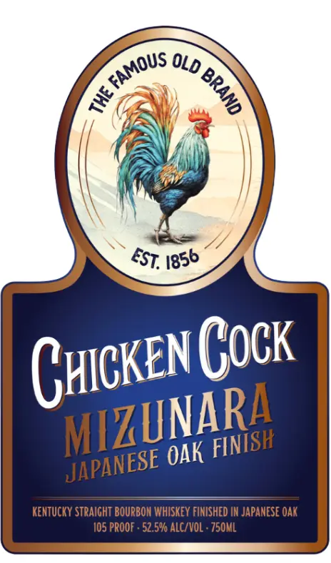 Buy 1 Get 1 Free - Chicken Cock Mizunara Japanese Oak Finish Bourbon Whiskey