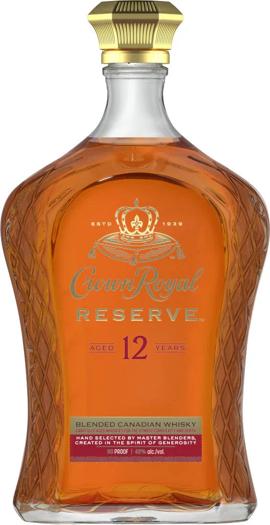 Crown Royal Reserve 12 Year Old Blended Canadian Whisky | 1.75L
