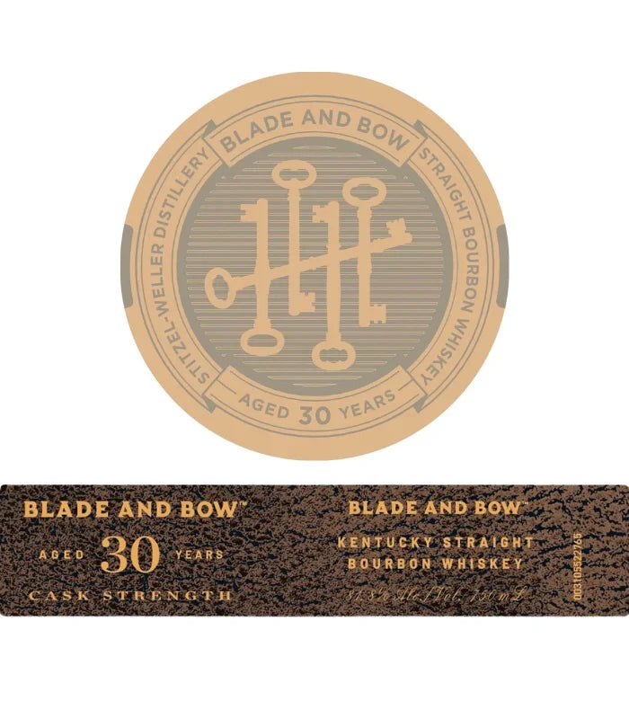 Blade and Bow 30 Year Old Cask Strength Kentucky Straight Bourbon Whiskey