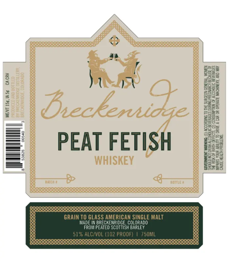 Breckenridge Peat Fetish American Single Malt Whiskey