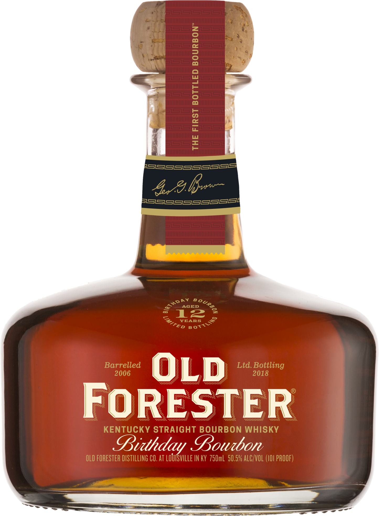 Old Forester 2018 Birthday Bourbon Kentucky Straight Bourbon Whiskey