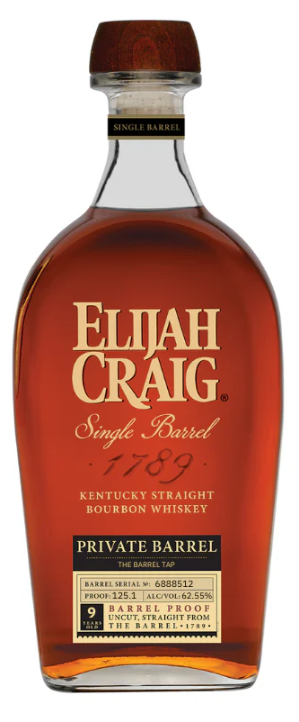 Buy 1 Get 1 Free - Elijah Craig Single Barrel Craigpool 3 The Barrel Proof Mercenary Straight Bourbon Whiskey