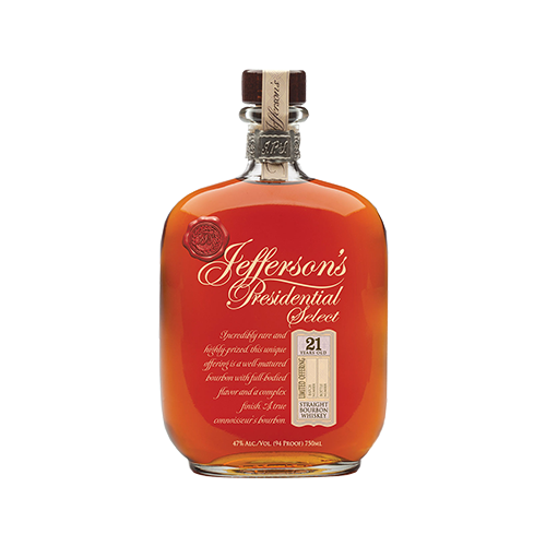 Buy 1 Get 1 Free - Jefferson's Presidential 21 Year Old Select Kentucky Straight Bourbon Whiskey