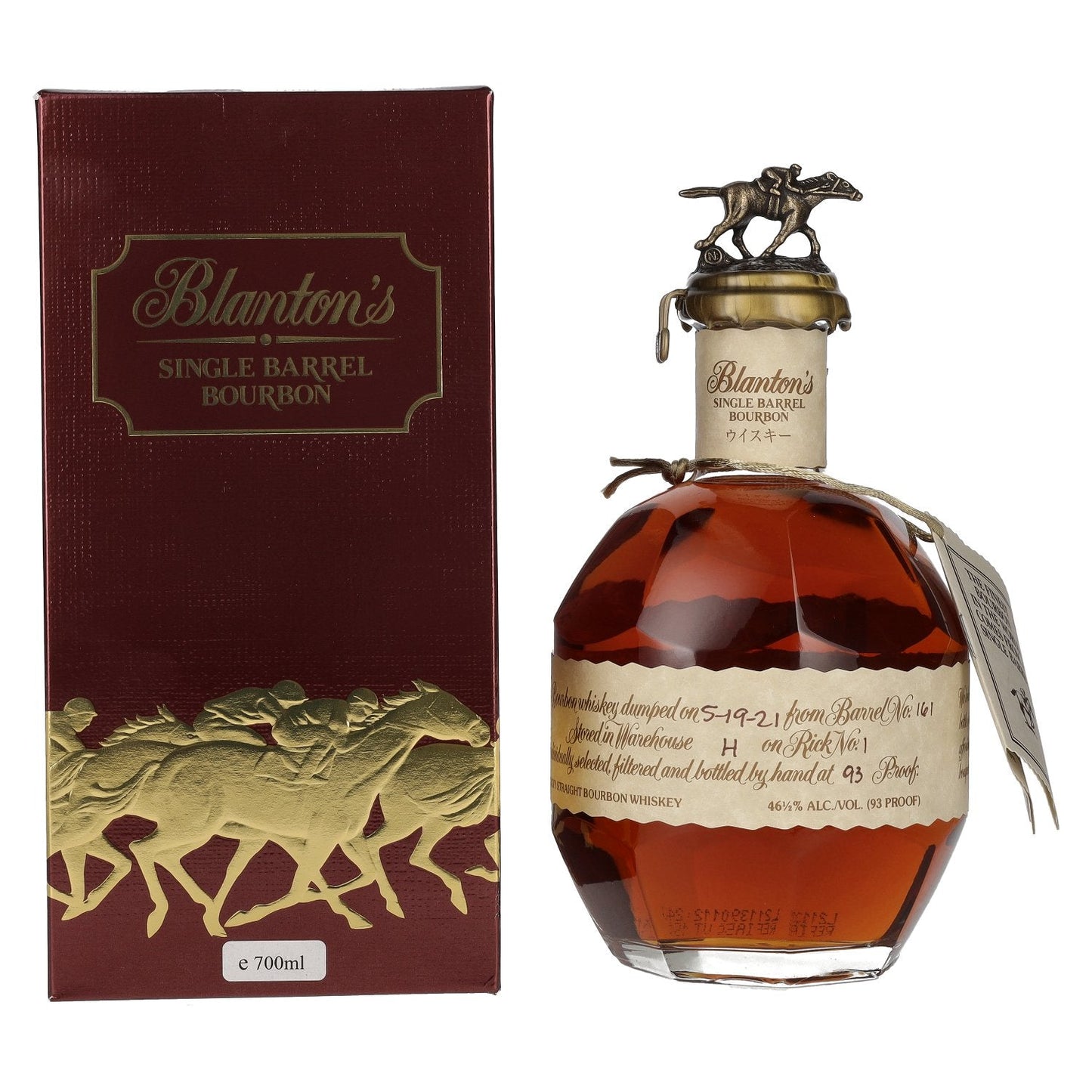 Blanton’s Single Barrel Red Label Whiskey
