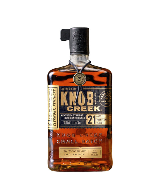 Knob Creek 21 Year Old Kentucky Straight Bourbon Whiskey