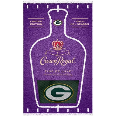 Buy 1 Get 1 Free - 2025 Crown Royal Limited Edition Green Bay Packers Canadian Whisky