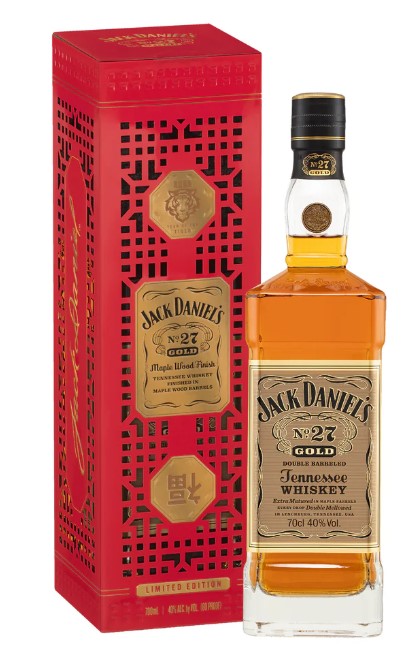 Buy 1 Get 1 Free - Jack Daniel’s No.27 Gold Chinese New Year of the Tiger 2022 Tennessee Whiskey