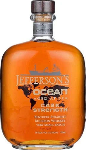Jefferson's Ocean Aged At Sea Voyage 14 Cask Strength Straight Bourbon Whiskey