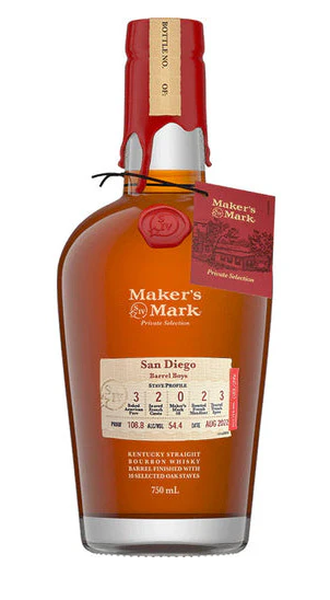 Buy 1 Get 1 Free - Maker's Mark Private Select San Diego Barrel Boys Private Selection Kentucky Straight Bourbon Whisky