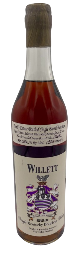 Buy 1 Get 1 Free - Willett Family Estate Single Barrel 17 Year Old #3608 Straight Bourbon Whiskey