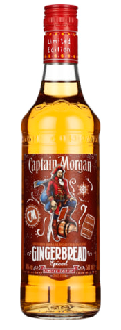 Buy 1 Get 1 Free - Captain Morgan Gingerbread Spiced Rum | 500ML
