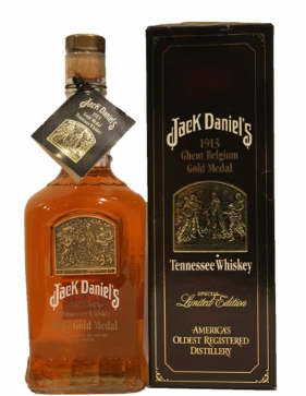 Buy 1 Get 1 Free - Jack Daniel's Gold Medal Series 1913 Ghent Belgium Tennessee Whiskey