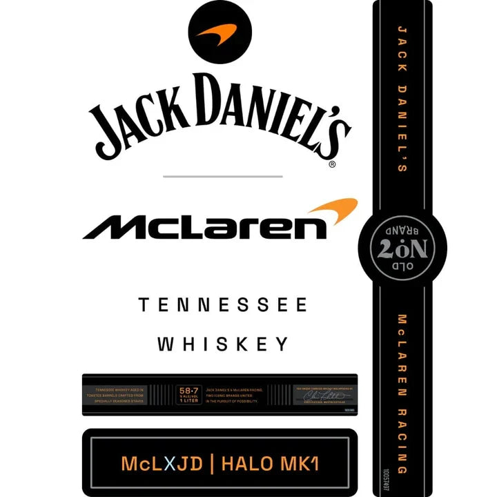 Jack Daniel’s X McLaren Toasted Barrel Tennessee Whiskey | 1L