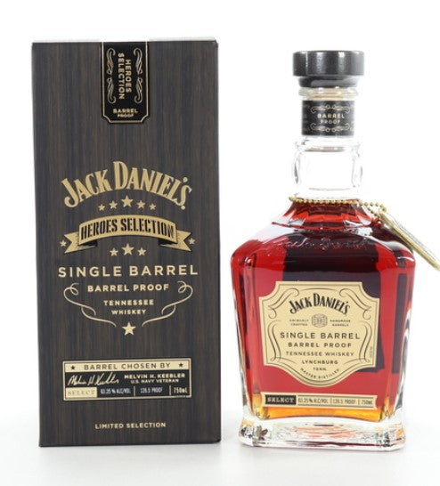 Buy 1 Get 1 Free - Jack Daniel's Heroes Selection Single Barrel Barrel Proof Melvin H Keebler Tennessee Whiskey