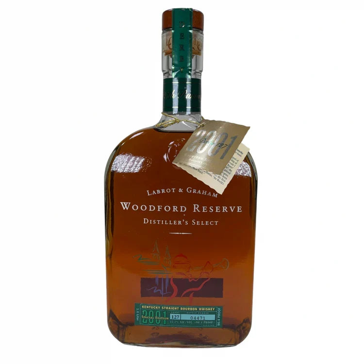 Buy 1 Get 1 Free - 2001 Woodford Reserve Kentucky Derby 127th Edition Straight Bourbon Whiskey