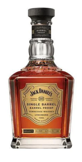 Jack Daniels The Bourbon Enthusiast Single Barrel Proof 128.4 Proof Whiskey