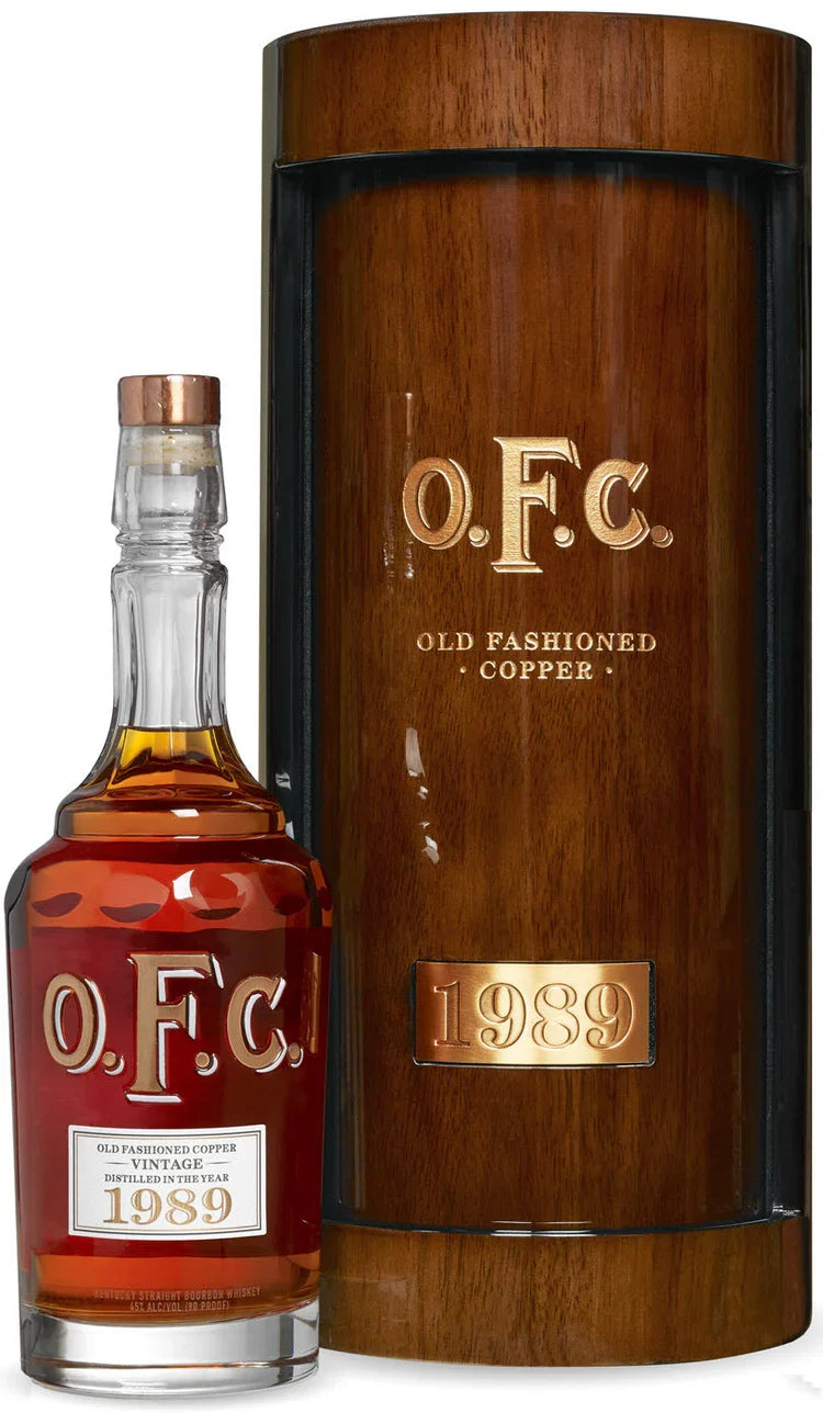 Buy 1 Get 1 Free - 1989 Buffalo Trace O.F.C. Old Fashioned Copper Bourbon Whiskey
