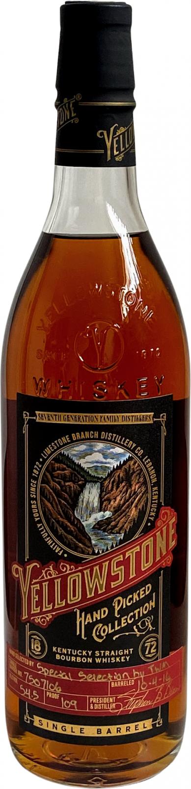 Buy 1 Get 1 Free - Yellowstone Hand Picked Collection 2021 Release Cask #7507106 Bourbon Whiskey