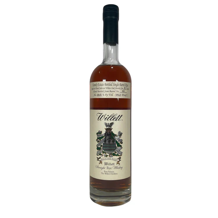Buy 1 Get 1 Free - Willett Family Estate Single Barrel 8 Year Old #112 Straight Rye Whiskey 3/146