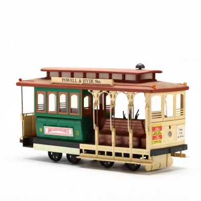Jim Beam Street Cable Car Decanter Powell & Hyde Sts. Whiskey